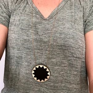 House of Harlow 1960 Sunburst Pendant Necklace